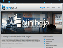 Tablet Screenshot of clinibeja.com